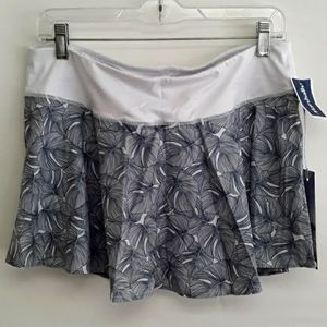 Kyodan Womens Skort Leaf Print Size Large